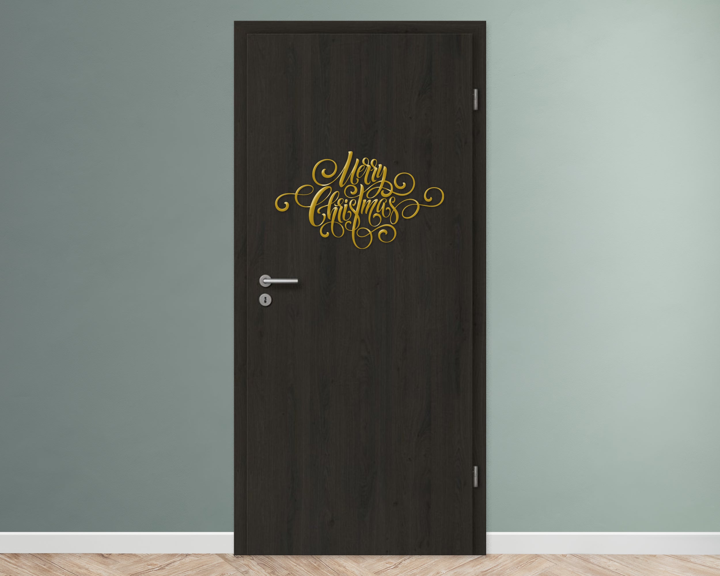 Merry Christmas Wandtattoo – Festlicher Weihnachts-Aufkleber für Wand, Fenster & Tür