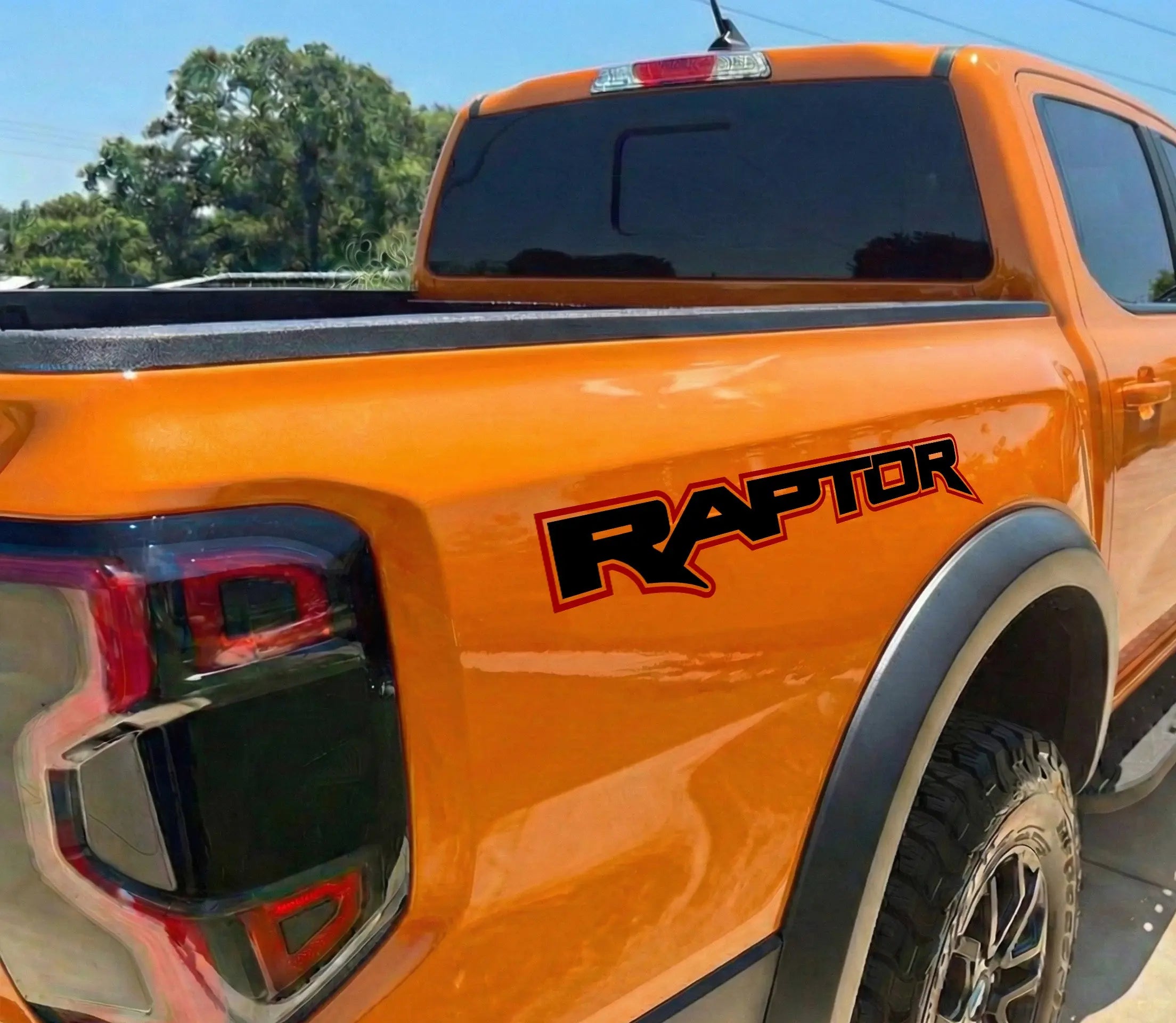 Ford F150 Raptor Seitenstreifen Aufkleber – Offroad 4x4 Truck Decal Prakto