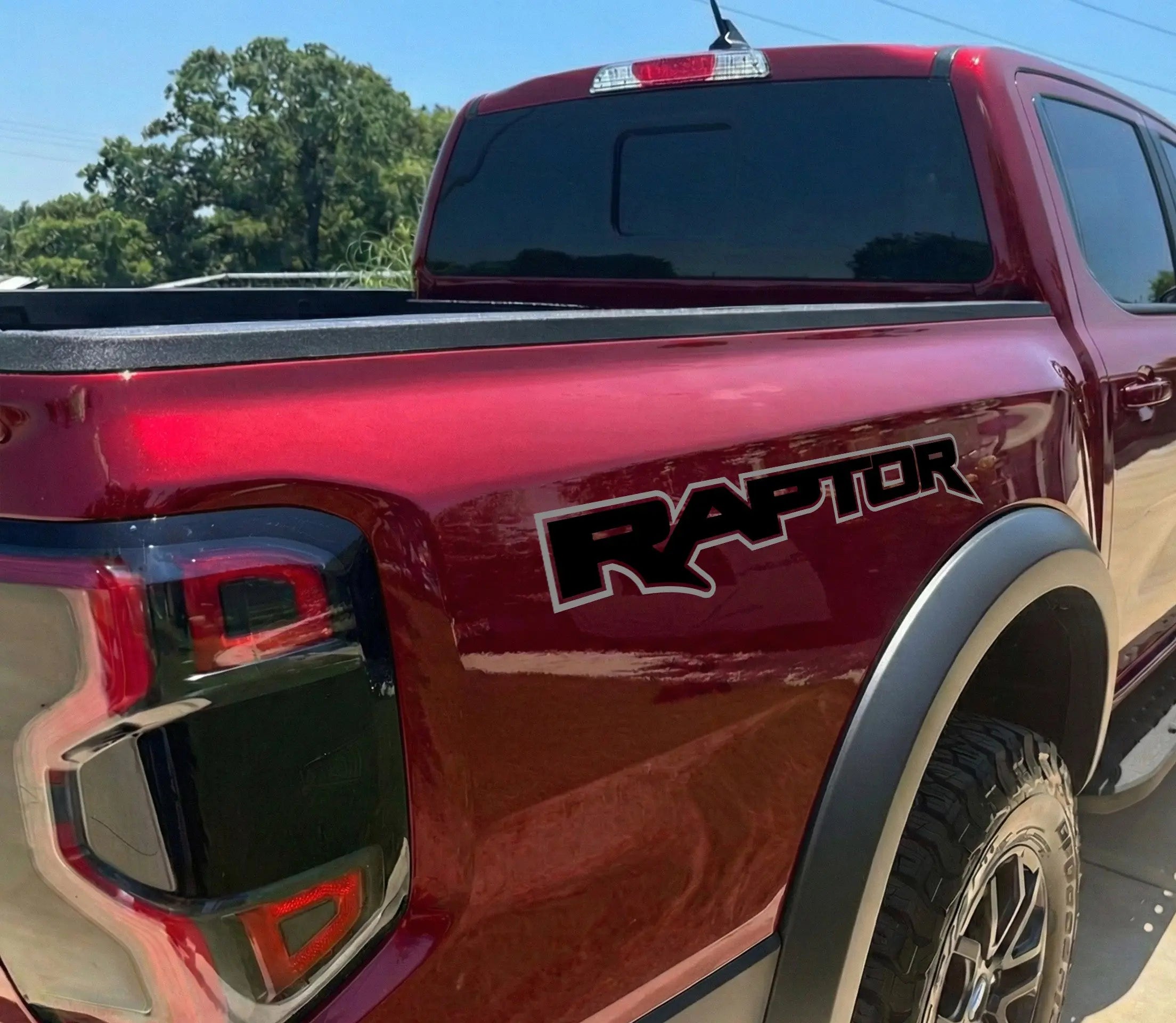 Ford F150 Raptor Seitenstreifen Aufkleber – Offroad 4x4 Truck Decal Prakto