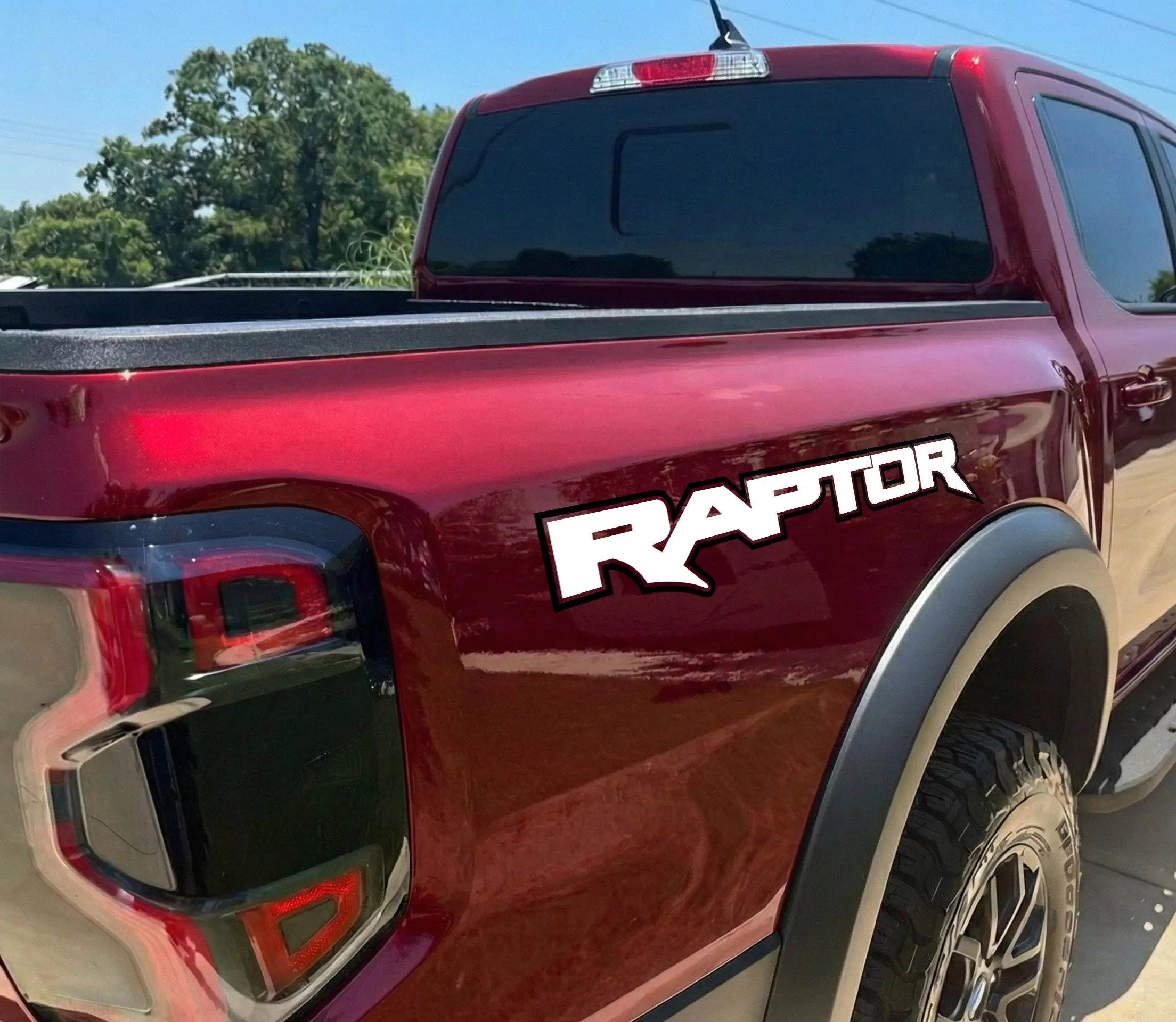 Ford F150 Raptor Seitenstreifen Aufkleber – Offroad 4x4 Truck Decal Prakto