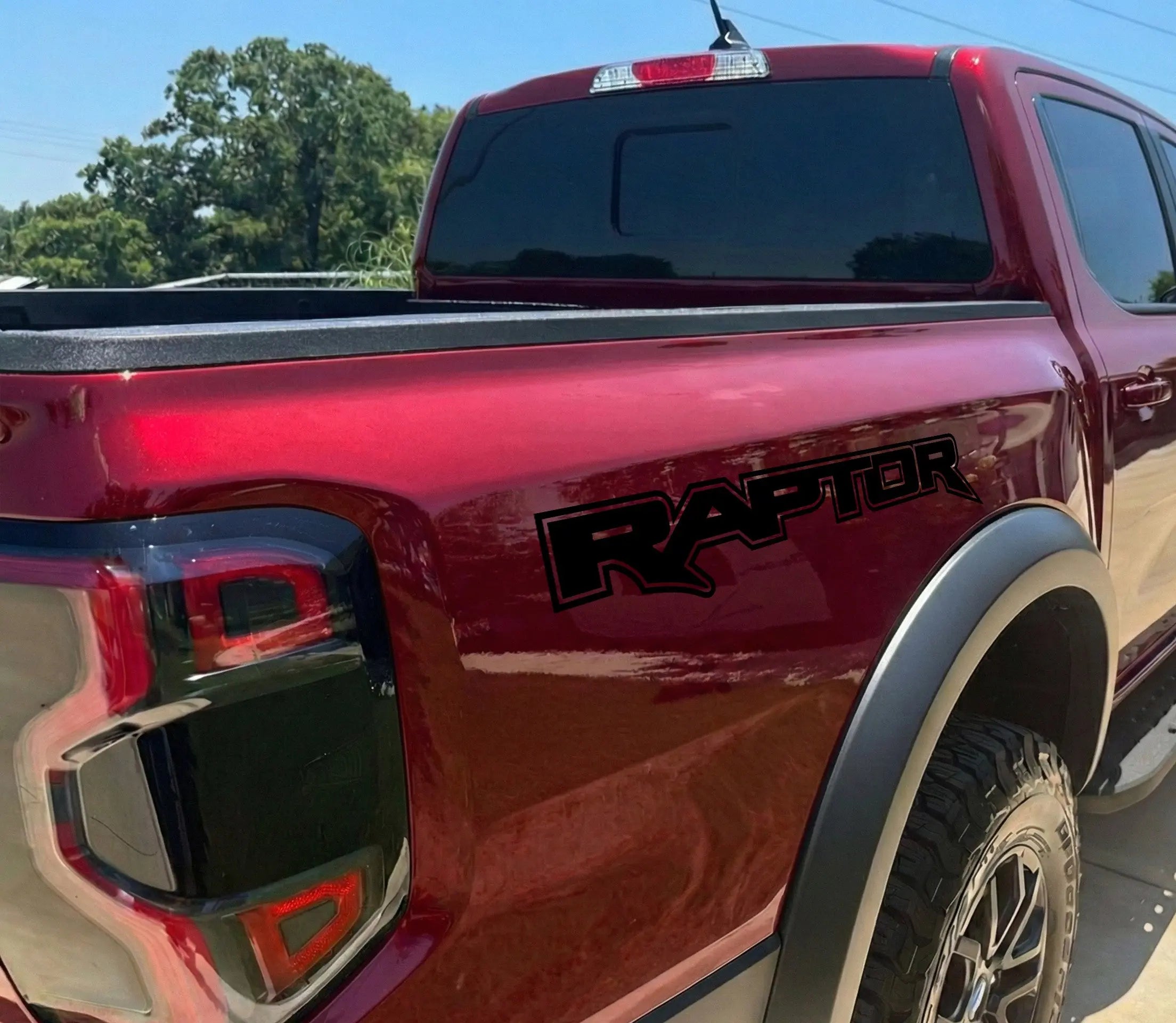 Ford F150 Raptor Seitenstreifen Aufkleber – Offroad 4x4 Truck Decal Prakto