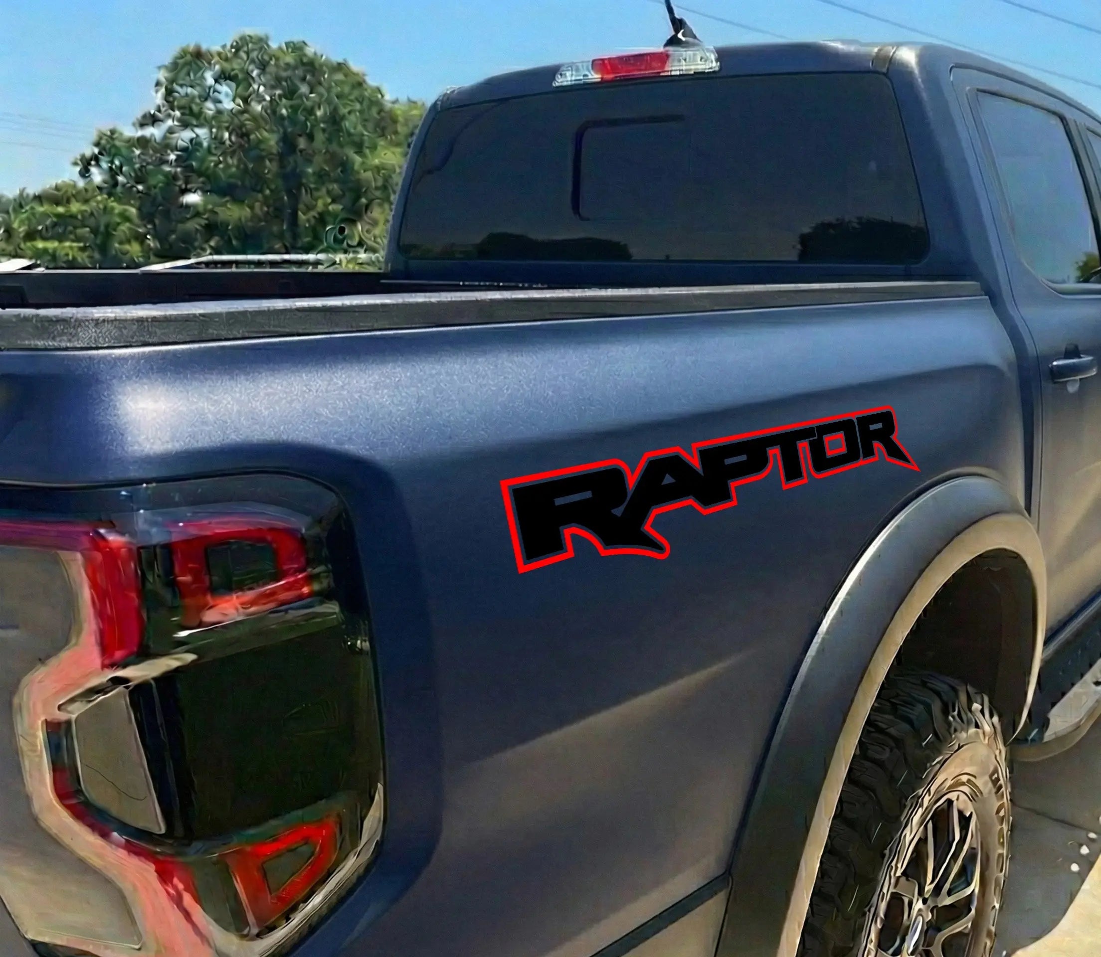 Ford F150 Raptor Seitenstreifen Aufkleber – Offroad 4x4 Truck Decal Prakto
