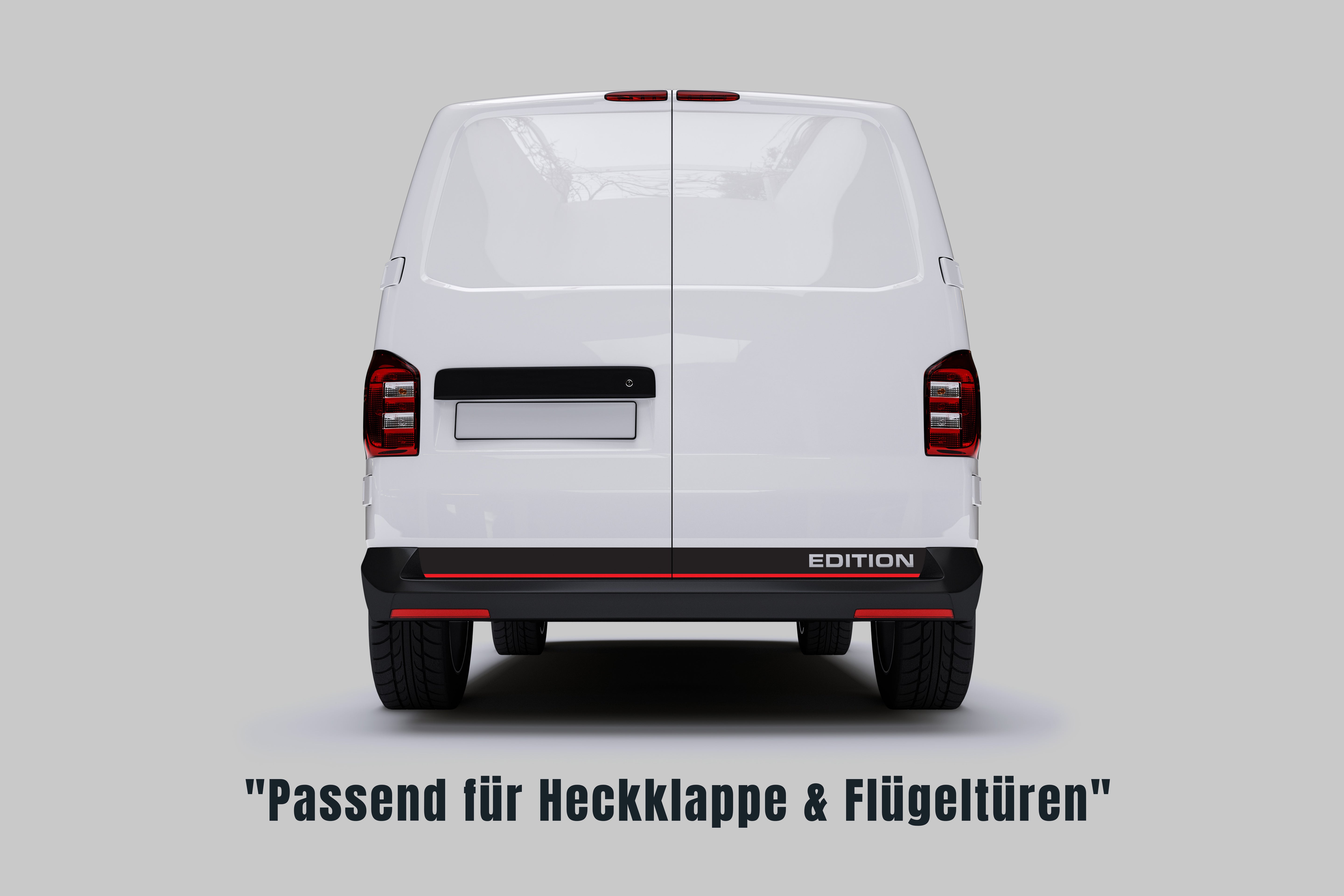 VW T6 / T6.1 Seitenstreifen Set EDITION – Bulli Tuning Aufkleber für Kurz & Lang – Premium Autofolie Prakto
