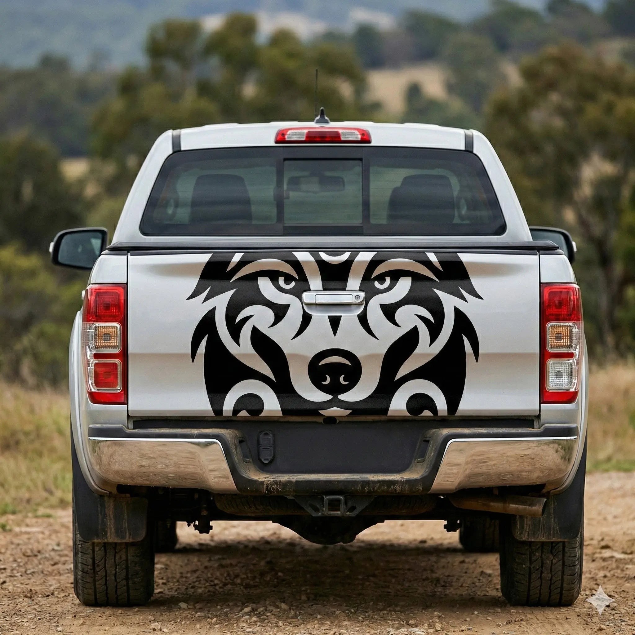 Wolf Head Vinyl Sticker – Premium Wolf Aufkleber for Car, Camper Van, Motorcycle, Laptop & Wall Prakto