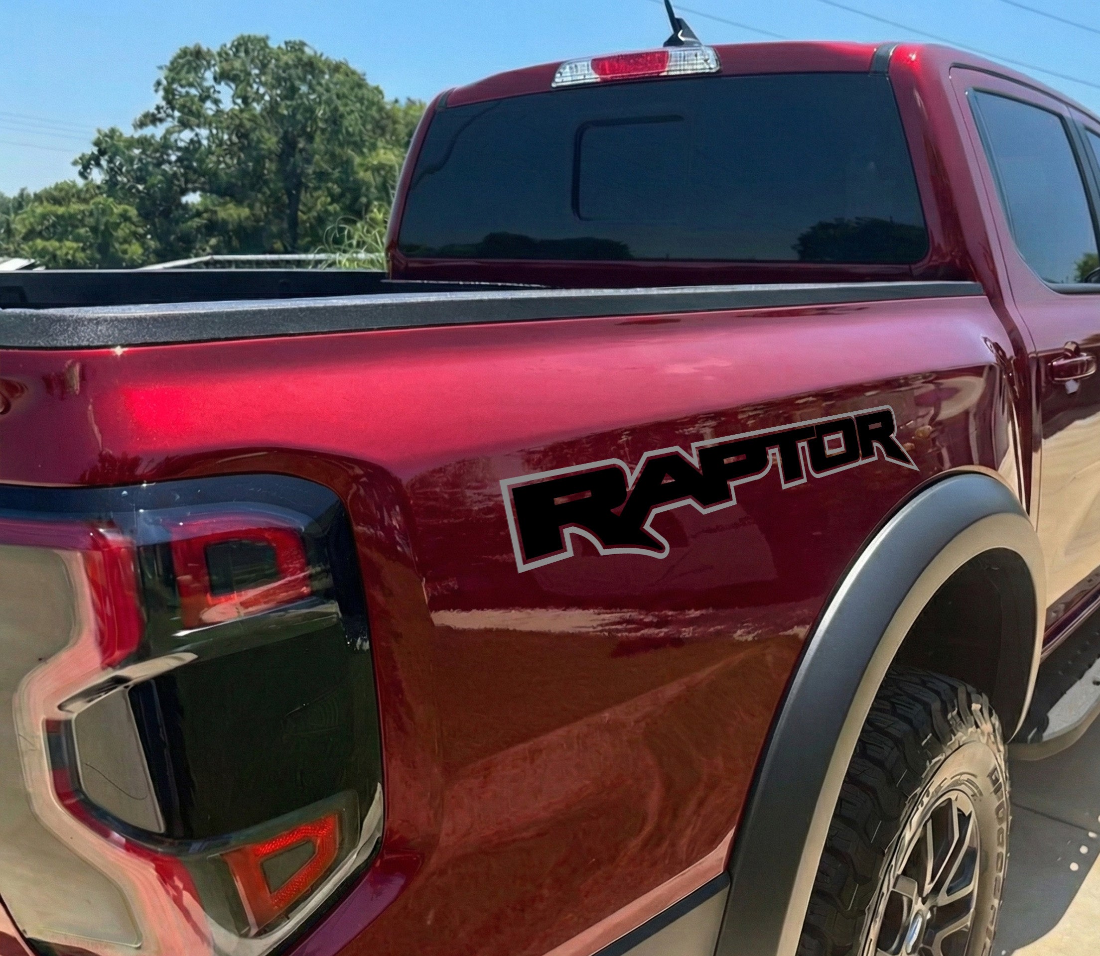 Ford F150 Raptor Seitenstreifen Aufkleber – Offroad 4x4 Truck Decal