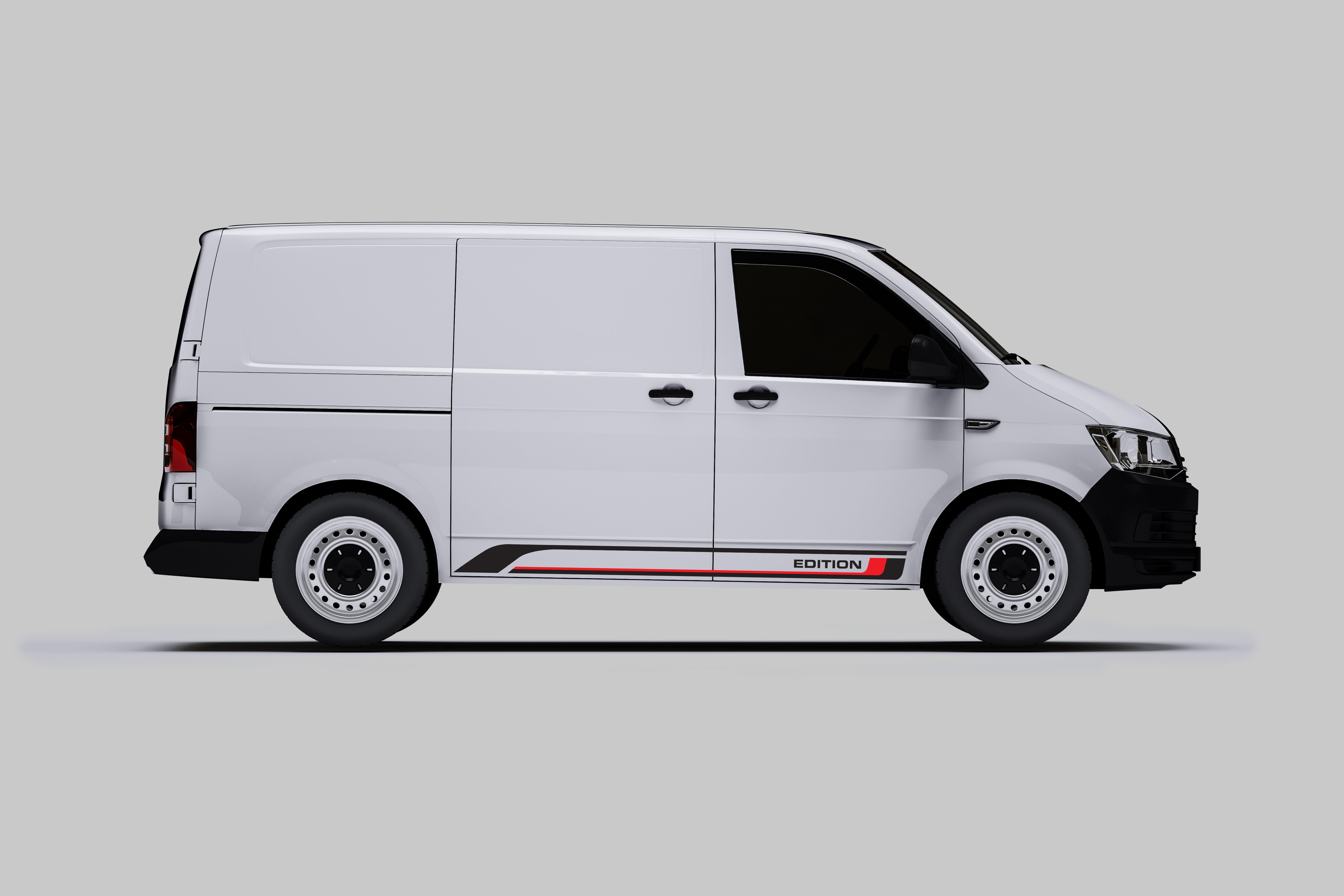 VW T6 / T6.1 Seitenstreifen Set EDITION – Bulli Tuning Aufkleber für Kurz & Lang – Premium Autofolie